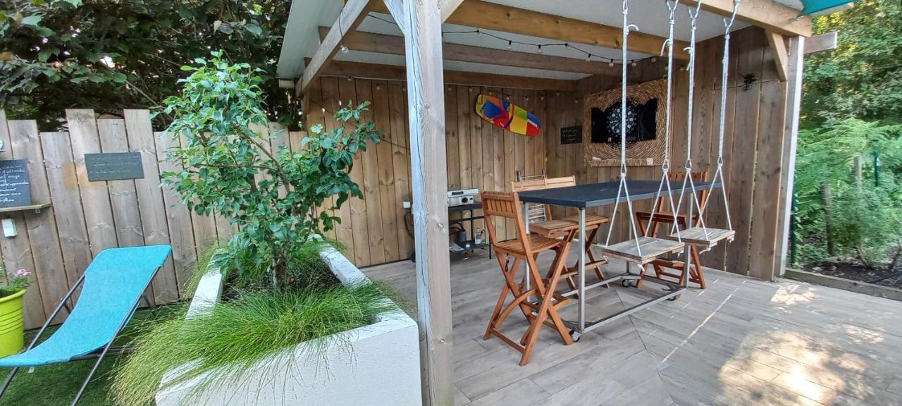 Chambre Chez L'Habitant Avec Spa Et Petit-Dejeuner En Lisiere De Foret Le Teich Buitenkant foto