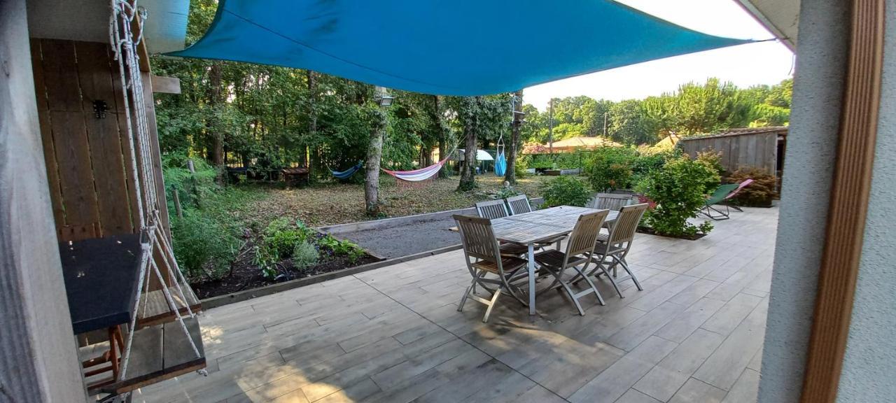 Chambre Chez L'Habitant Avec Spa Et Petit-Dejeuner En Lisiere De Foret Le Teich Buitenkant foto