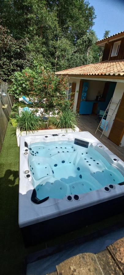 Chambre Chez L'Habitant Avec Spa Et Petit-Dejeuner En Lisiere De Foret Le Teich Buitenkant foto